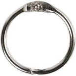 Boekbindersring, d 19 mm, dikte 2 mm, 10 stuk/ 1 doos