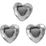 Strasstenen, zilver, afm 10 mm, 150 stuk/ 1 doos