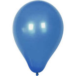 Ballonnen, donkerblauw, rond, d: 23 cm, 10 stuk/ 1 doos