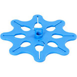 Ballonhouder, blauw, d 10,3 cm, 1 stuk