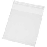 Cellofaan zakjes, b: 11 cm, h: 11,3 cm, , 20stuks, 25 micron