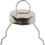 Metalen hanger voor objecten met gat 25 stuks