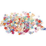 Pailetten - Home deco - Pailetten - Kunststof - Multicolor - 0,05-0,2cm - Creotime - 390 Stuks