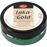 Pasta Wax - Metallic Verf - Inka Gold - emerald - Viva Decor - 50ml