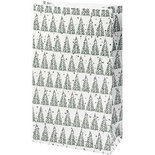 Papieren zakken, denneboom, H: 21 cm, afm 6x12 cm, 8 stuk/ 1 doos