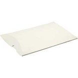 Vouwdoos, wit, afm 10x8x2 cm, 300 gr, 10 stuk/ 1 doos