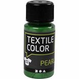 Textile Color, brilliant groen, parelmoer, 50 ml/ 1 fles