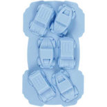 Silicone vormen, auto's , gatgrootte 30x45 mm, 12,5 ml, 1 stuk