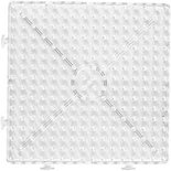 Onderplaat, helder, groot vierkant, afm 15x15 cm, JUMBO, 1 stuk