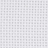 Aida, wit, afm 50x50 cm, 43 vierkanten per 10 cm, 1 stuk