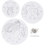 Mobielen met motief, d 12+15+18 cm, 300 gr, 3 set/ 1 doos