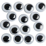 Wiebelogen, niet zelfklevend, d: 8 mm, 1000 stuk/ 1 doos