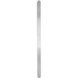 Metalen band, aluminium, L: 15,2 cm, B: 6 mm, dikte 1,6 mm, 12 stuk/ 1 doos