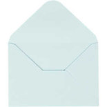 Envelop, lichtblauw, afmeting envelop 11,5x16 cm, 110 gr, 10 stuk/ 1 doos