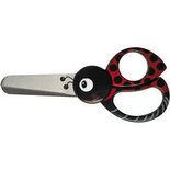 Kinderschaar met dierenmotief, Lieveheersbeestje, L: 13 cm, 1 stuk