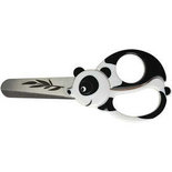 Kinderschaar met dierenmotief, Panda, L: 13 cm, 1 stuk
