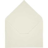 Enveloppen, off-white, afm 11,5x16 cm, 100 gr, 10stuks
