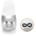 Embossing stempel, eternity, L: 65 mm, afm 6 mm, 1 stuk