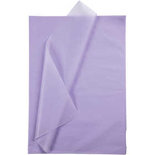 Tissuepapier, lichtpaars, 50x70 cm, 14 gr, 10 vel/ 1 doos
