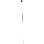 Nietstift, verzilverd, L: 60 mm, 150 stuk/ 1 doos