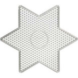 Onderplaat, transparant, afm 15x15 cm, 1 stuk