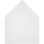 Envelop, wit, afmeting envelop 11,5x16 cm, 100 gr, 10 stuk/ 1 doos