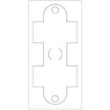 Snijmal, cadeaudoosje, afm 15,2x30,37 cm, dikte 15 mm, 1 stuk