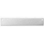 Metalen label, aluminium, afm 5x40 mm, gatgrootte 1,2 mm, 15 stuk/ 1 doos