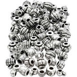 Kralen mix, afm 7-11 mm, gatgrootte 3 mm, 200 gr/ 1 doos