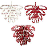 Papieren kegels, H: 6,8 cm, 120 gr, 6 stuk/ 1 doos