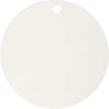 Label - Home deco - Label - Terracotta - Wit - 15cm - Creotime - 1 Stuks
