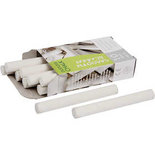 Schoolbordkrijt, wit, L: 8 cm, d 10 mm, 10 stuk/ 1 doos