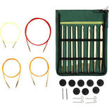 Tunische haaknaalden, 3,5-8 , l: 15 cm, , 8stuks