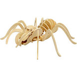 3D Puzzel, spin, afm 19x22x6,5 cm, triplex, 1stuk