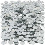 Spiegel mozaiek tegels, ronde, d: 10 mm, 500 stuk/ 1 doos