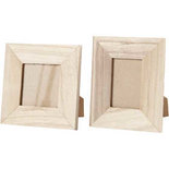 Lijst, afm 10x10+9x11 cm, 2 stuk/ 1 doos