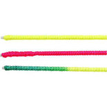 Wire met nylon, neon geel,neonpaars,neon roze, l: 40 cm, 1,5 mm, 6 stuk