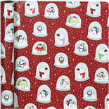 Inpakpapier, b: 70 cm, 80 gr, , kerstbollen, 4m