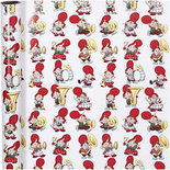 Inpakpapier, b: 70 cm, 80 gr, , kabouterorkest, 4m