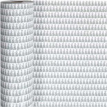 Inpakpapier, b: 57 cm, 80 gr, groen, wit, denneboom, 150m