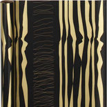 Cadeaupapier, b: 50 cm, 80 gr, gouden strepen, 4m