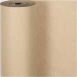 Cadeaupapier, naturel, B: 50 cm, 60 gr, 100 m/ 1 rol