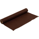 Hobbyvilt, b: 45 cm, dikte 1,5 mm, bruin, 1m, 180-200 g/m2