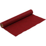Hobbyvilt, b: 45 cm, dikte 1,5 mm, rood, gemelleerd, 1m, 180-200 g/m2