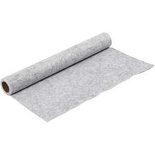 Hobbyvilt, b: 45 cm, dikte 1,5 mm, grijs, gemelleerd, 1m, 180-200 g/m2