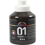 A-Color acrylverf, bruin, glossy, 500 ml/ 1 fles