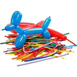 Ballonnen, modelleren, L: 152 cm, 100 stuk/ 1 doos