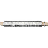 Bloemendraad, zilver, 10x100 gr, dikte 0,6 mm, 10x50 m/ 1 doos