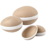 Tweedelig Ei , L: 12+15+18 cm, 3 stuk/ 1 doos