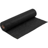 Hobbyvilt, zwart, B: 45 cm, dikte 1,5 mm, gemelleerd, 180-200 gr, 5 m/ 1 rol